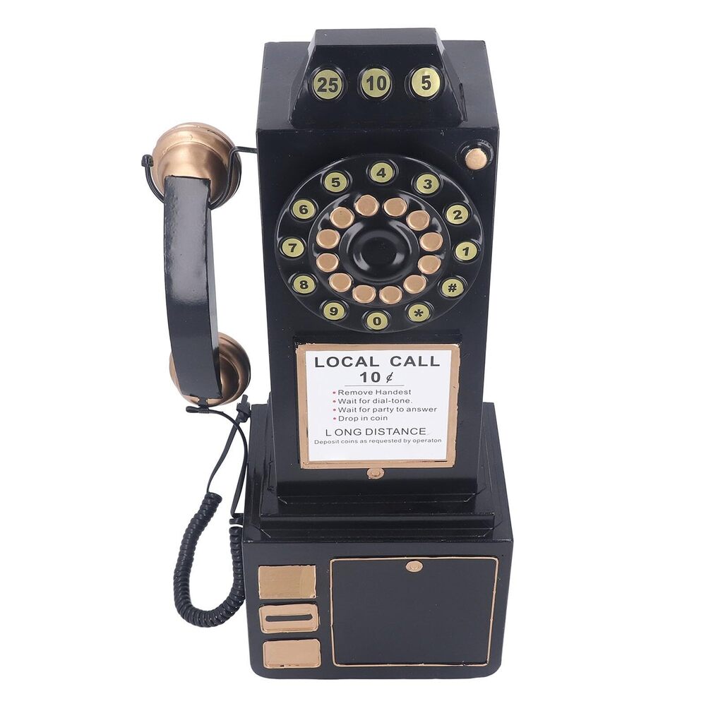 9197 Vintage Telephone Model Wall Mounted Fashionable Dial Landline Phone